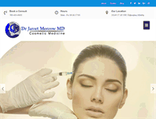 Tablet Screenshot of jarretmorrow.com